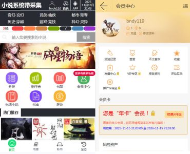 SY60小说网站源码阅读听书自动采集带手机版和PC版包安装搭建