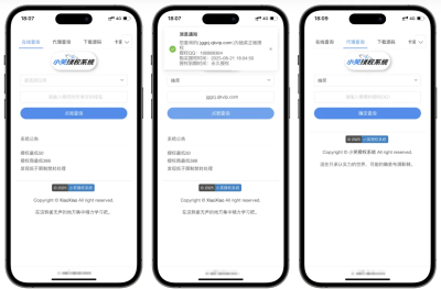 JP250小笑授权系统V7.3全开源版支持二开